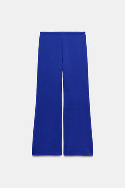 PANTAL?N FLARE INTERLOCK / Azul?n - Zara фото 9
