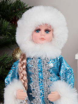 Фигурка Снегурочка 30 см / 15B23-12 /уп 36/ музыкальная - Галеонтрейд фото 3