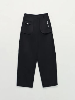 Прямые брюки с баской / Zarina  фото 2