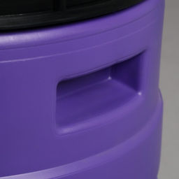 Бочка пищевая, 24 л, горловина 27 см, пластиковая, с крышкой, МИКС