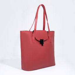 Сумка-тоут на молнии, цвет бордовый - Simaland фото 3