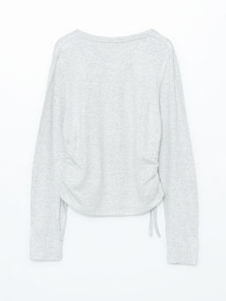 Bisiklet Yaka K?z ?ocuk Ti??rt - Waikiki фото 3