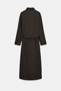 ZW COLLECTION DRAPED DRESS - Zara фото 9