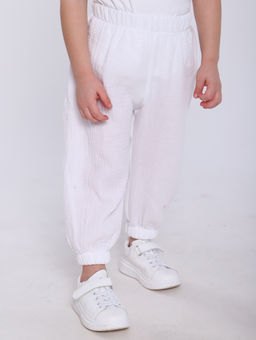 БР004 Брюки Муслин (белый) - Милаша фото 7