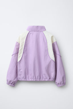 RAINCOAT WITH CONTRAST TRIM DETAIL - Zara фото 2