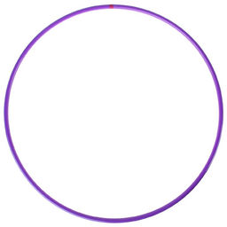 Обруч профессиональный для художественной гимнастики Grace Dance, d=80 см, цвет фиолетовый  фото 2