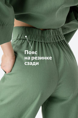 Женский льняной костюм Happy Fox  фото 5