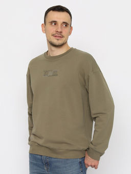 CRB wear/CWSM 60314-35 Джемпер мужской,хаки/Ex.Cherubino  фото 3