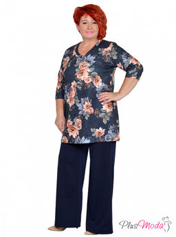 Туника Модель №1765 размеры 44-84 - Plusmoda фото 10