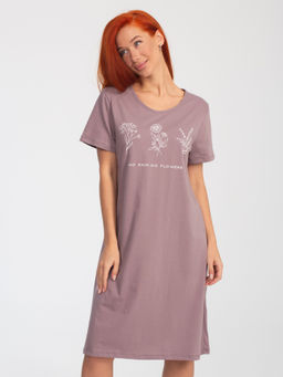 Платье женское кулирка "АСТРА" КОФЕ