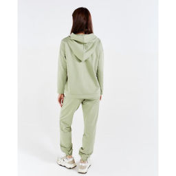 Костюм спортивный женский: худи, брюки, MINAKU: Casual Collection, размер 46, фисташковый