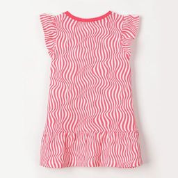 CRB wear/CSKG 62701-25-273 Платье модель туника для девочки, малиновый/Ex.Cherubino  фото 2