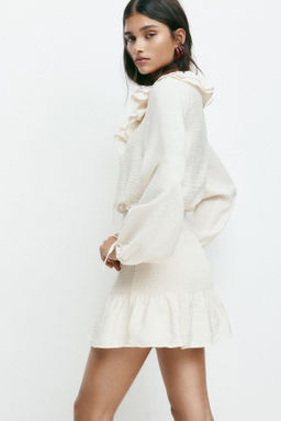 Vestido de crep? con volantes - H&m фото 6