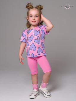 Костюм Актив сиреневые сердца-барби - Sovalina фото 9
