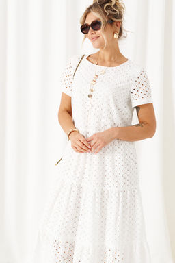 Платье Beautiful Free 6462 белый