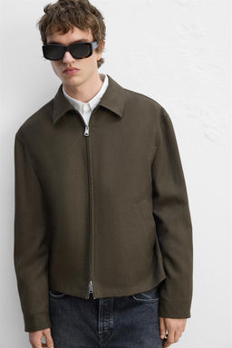 WOOL OVERSHIRT - Zara фото 7
