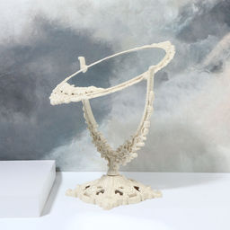 Зеркало настольное, двустороннее, с увеличением, зеркальная поверхность 8,5 × 12,1 см, цвет бронзовый