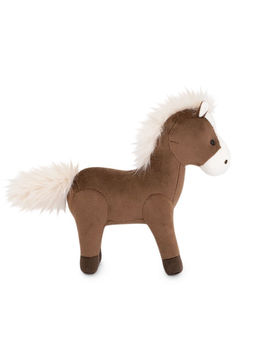 Мягкая игрушка Лошадка Шоколадка, 18 см