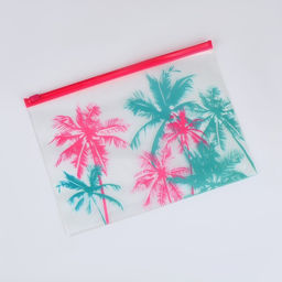 Сумка для купальника «Пальма», 24×17 см, розовый