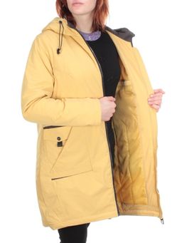 6122 YELLOW Куртка демисезонная женская AMAZING (100 гр.синтепона) - Фабричный китай фото 8