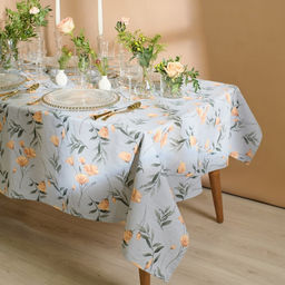 Скатерть Этель Yellow poppies 149?110 см, 100% хлопок, репс 210 г/м?