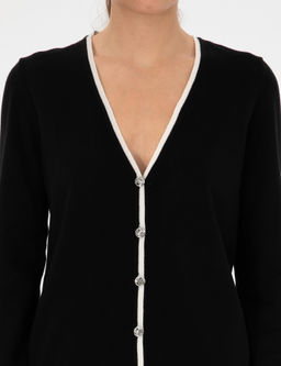 Siyah Slim Fit Triko H_rka - Pierre cardin фото 6