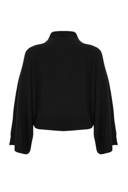 Siyah Genis Kal?p Ispanyol Kol Triko Kazak TWOAW23KZ01838 - Trendyolmilla фото 4