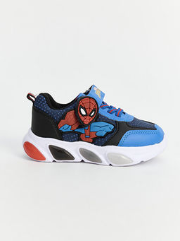 Spider-Man Bask?l? I??kl? Erkek ?ocuk Spor Ayakkab?