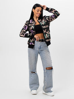 Бомбер женский на молнии - Милана фото 35