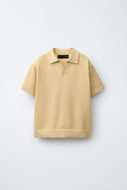 POLO PUNTO PIQU? / Amarillo claro - Zara фото 4