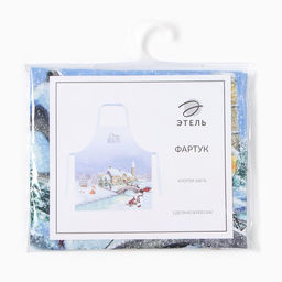 Фартук Этель Рождественский вечер 60х70 см, 100% хлопок, саржа 190 г/м2  фото 7