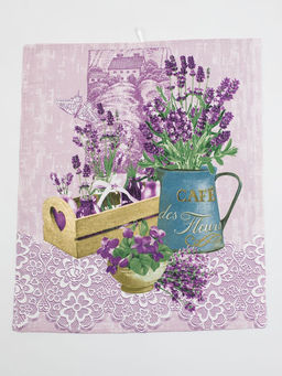 Комплект полотенец 48*60 см, 3 шт., рогожка (Лавандовый прованс) - Ивановотекстиль фото 10