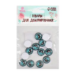 Глаза, набор 14 шт., размер 1 шт. — 1.4 см