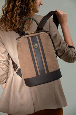 Женский коричневый рюкзак Неожиданная скидка в корзине - U.s. polo assn фото 2