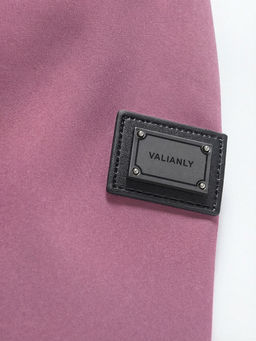 Ветровка женская софтшелл виндстоппер с капюшоном спортивная малинового цвета 9616_1M