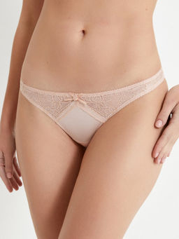 Infinity Lingerie / 00000088145 Трусы стринг жен Menorca бежевый фото 2