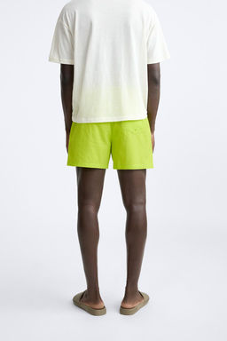 DOKULU REGULAR FIT DENIZ SORTU - Zara фото 9