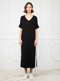 Платье женское ZZ-03006 black/white - Eleganzza фото 2