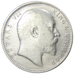 Монета 1 рупия 1905 года Британская Индия