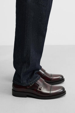 LEATHER BUCKLE SHOE - Zara фото 9