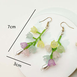 Серьги длинные на крючках арт. 13 0957 (id 265478) - Rada фото 4