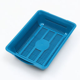 Туалет глубокий с сеткой 36×25×9 см, синий