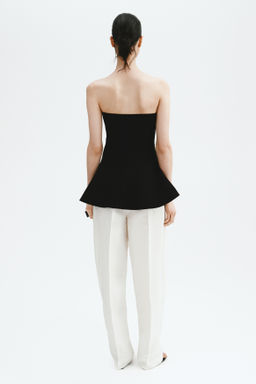 Top de tubo con peplum - H&m фото 5