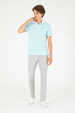 Мужские серые брюки из плотной ткани Неожиданная скидка в корзине