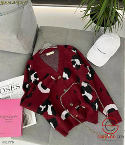 Кардиган женский с принтом