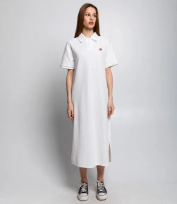 Платье #КТ9503, белый