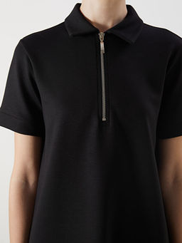 Polo Yaka Mini Elbise