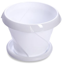 Цена за 2 шт. Кашпо " Флориана" с поддонником 1,4л Д170 белый С385 БЕЛ