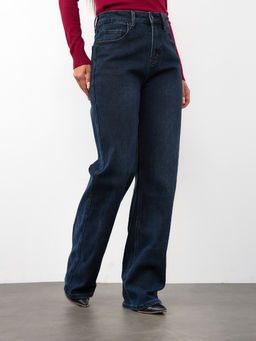 Утепленные Женские Джинсы Свободные