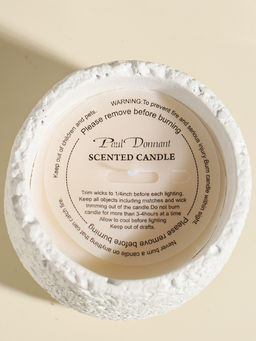 Свеча в вулканическом подсвечнике "Лава" белая 8,5х8,5х7,5 см